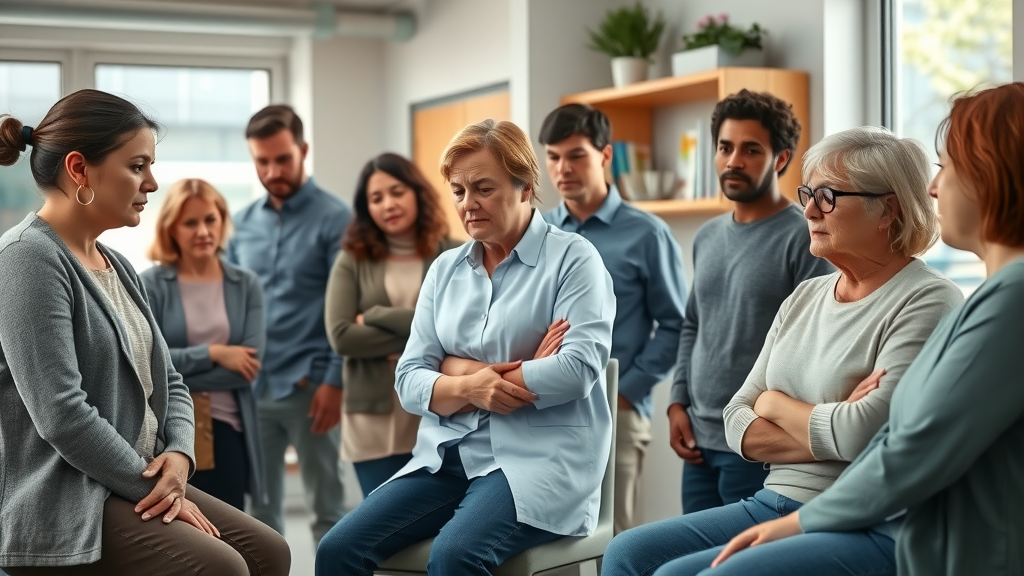prince george bc low back pain group candid urban clinic scene